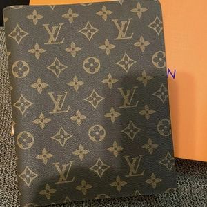 Monogram Desk Agenda